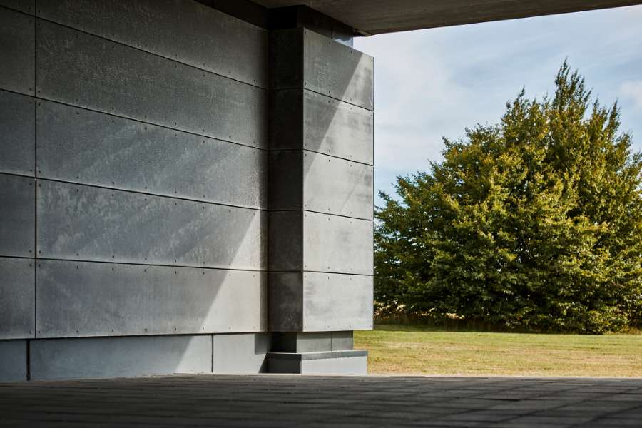 Unermüdliche Fassadenverkleidung mit DS Format, Langelandsvej 6, 8940 Randers